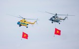 Toàn cảnh buổi tổng duyệt trình diễn ấn tượng của trực thăng và tiêm kích Su-30MK2 ở Hà Nội ảnh 7