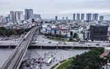 Hình ảnh ấn tượng từ flycam khi tàu đường sắt đô thị Nhổn - ga Hà Nội chạy thử ảnh 11