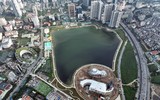 Nhìn từ flycam dự án Cung Thiếu nhi nghìn tỷ độc đáo của Hà Nội đang lộ diện