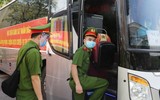 Lực lượng Công an chi viện hỗ trợ Bắc Ninh chống dịch Covid-19