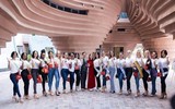 Người đẹp Hoa hậu Du lịch thế giới quảng bá du lịch làng nghề của Thủ đô ảnh 7