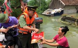 Hình ảnh trực tiếp từ vùng tâm lũ lụt Chương Mỹ, Hà Nội