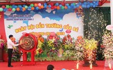 Tưng bừng ngày khai trường mầm mon mới đầu tiên ở quận Nam Từ Liêm