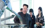 Giữa căng thẳng, ông Kim Jong Un tươi cười khi thăm nhà máy mỹ phẩm