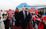 Chùm ảnh Tổng thống Mỹ Donald Trump thăm Trung Quốc