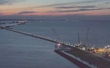 Cây cầu vượt biển hoành tráng kết nối bán đảo Crimea với lục địa Nga