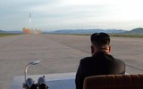 Triều Tiên công bố ảnh phóng tên lửa qua không phận Nhật Bản