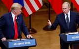 [ẢNH] Kết thúc hội đàm, Tổng thống Trump - Putin bác bỏ Nga can thiệp bầu cử Mỹ