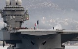 [ẢNH] Tàu sân bay Charles de Gaulle của Pháp tái xuất sau 18 tháng đại tu