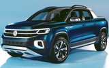 [ẢNH] Volkswagen Tarok concept: Bán tải lai SUV tiện dụng, đẹp mắt