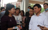 Hà Nội: Bộ trưởng Bộ Y tế thị sát công tác phòng sốt xuất huyết ở công trường xây dựng, trường học