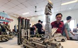 [ẢNH]  Choáng ngợp những khí tài quân sự do người đam mê mô hình ở Hà Nội lắp ráp, chế tạo