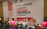 Hiến máu nhân đạo hưởng ứng ngày Quốc tế Nelson Mandela
