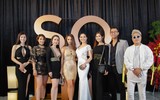 Hoa hậu Huỳnh Thúy Anh nổi bật giữa dàn người đẹp dự sự kiện