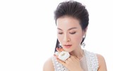 MC Thanh Mai khéo khoe vẻ đẹp gợi cảm với đầm maxi ren