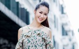Hoa hậu Dương Thùy Linh quyến rũ đón thu sang