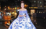 Hoa hậu Lê Thanh Thúy khoe nhan sắc kiêu sa trên thảm đỏ