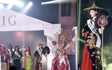 Vận động viên bóng chuyền 9x đăng quang Hoa hậu quốc tế toàn cầu