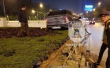 [ẢNH] Vụ TNGT hi hữu ở Hà Nội, khi xe bán tải 