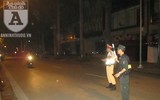 [ẢNH] Sát cánh cùng Cảnh sát 141 Hà Nội trong đêm chống đua xe