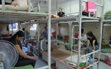 Khu nhà trọ giá rẻ trong Bệnh viện Việt Đức