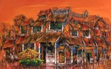 Hồn phố đọng trong tranh của Nguyễn Minh Sơn