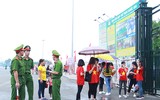 Sẵn sàng các vị trí đảm bảo an ninh trật tự Lễ Vinh danh Đoàn thể thao Việt Nam