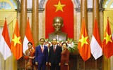 Chủ tịch nước chủ trì lễ đón Tổng thống Indonesia và Phu nhân sang thăm Việt Nam