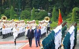 Chủ tịch nước chủ trì lễ đón Tổng thống Indonesia và Phu nhân sang thăm Việt Nam