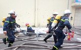 Diễn tập chữa cháy và cứu nạn cứu hộ tại Cảng Hà Nội