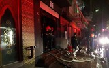 Cận cảnh hiện trường vụ cháy quán karaoke ở Xuân La