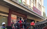 [Ảnh] Hiện trường vụ cháy chi nhánh ngân hàng trên đường Nguyễn Chí Thanh