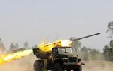 Bão lửa BM-21 Grad có trong biên chế trong lục quân Việt Nam