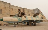 MiG-21 lại bị bắn rơi bằng súng phòng không tại Syria