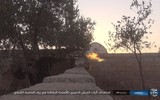 Đoàn xe tăng Syria vừa bị khủng bố IS phục kích hủy diệt