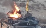 Góc ảnh chân thực nhất về xe tăng T-90 tại Syria khiến người xem xót xa