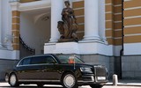 [ẢNH] Siêu xe quái thú Cortege của ông Putin không hề kém cạnh so với The Beast của tổng thống Mỹ
