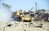 [ẢNH] Chiến sự với đồng minh Mỹ ác liệt, Nga liền viện trợ gấp 'vua chiến trường' 2S3 cho Syria