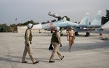 [ẢNH] Phá thế bủa vây của Mỹ vào Syria, Nga ném bom dữ dội liên tục 72 giờ vào khủng bố