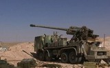 [ẢNH] Pháo tự hành cực mạnh của Syria lại được kết hợp từ yếu tố Nga và Đức