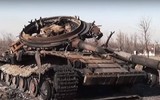 [ẢNH] Trúng đạn và bị thổi tung tháp pháo, quá khứ kinh hoàng của xe tăng Nga