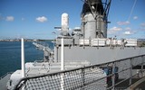 [ẢNH] Thiết giáp hạm vừa sử dụng đại pháo vừa có tên lửa hành trình Tomahawk của Mỹ mạnh kinh hoàng