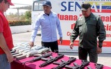 [ẢNH] Venezuela tịch thu lô vũ khí chuyển từ Mỹ trong tình hình nóng