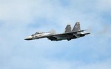 [ẢNH] 'Chiến thần' Su-35 Nga dùng pháo siêu tốc truy sát phiến binh Syria