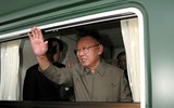 [ẢNH] Đoàn tàu bọc thép độc nhất vô nhị của Chủ tịch Kim Jong Un tới Việt Nam