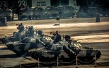 [ẢNH] Đáng sợ với chiến đoàn 320 xe tăng T-80UD của Pakistan