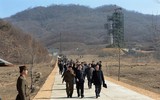 [ẢNH] Vừa kết thúc thượng đỉnh với Mỹ, Triều Tiên liền tái khởi động bãi thử tên lửa?