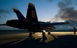[ẢNH] Mỹ dẫn đầu liên quân vừa không kích đẫm máu Syria