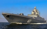 [ẢNH] Lấy chiến hạm cực mạnh Nga diễn tập, Mỹ vừa đùa với lửa tại Syria?