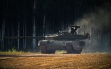 [ẢNH] Phát bắn từ xe tăng T-90M chọc thủng T-64, lời cảnh báo Nga dành cho Ukraine?
